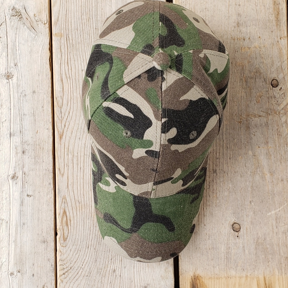 Unisex Camo 6 Panel Structured baseball cap 🧢